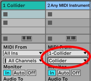 Ableton MIDI configuration